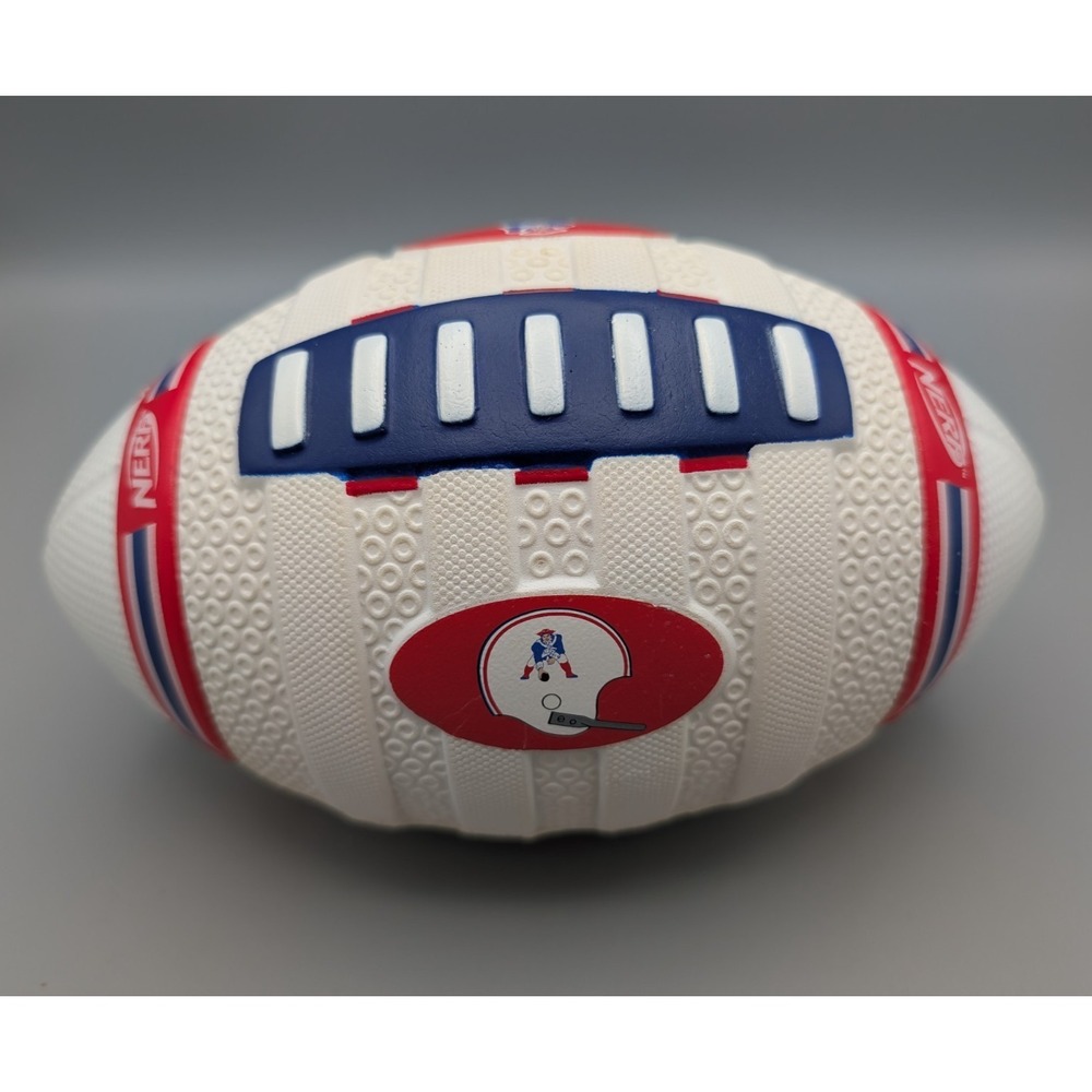 2008 Nerf New England Patriots Pro Grip Football Championship Collection Rare